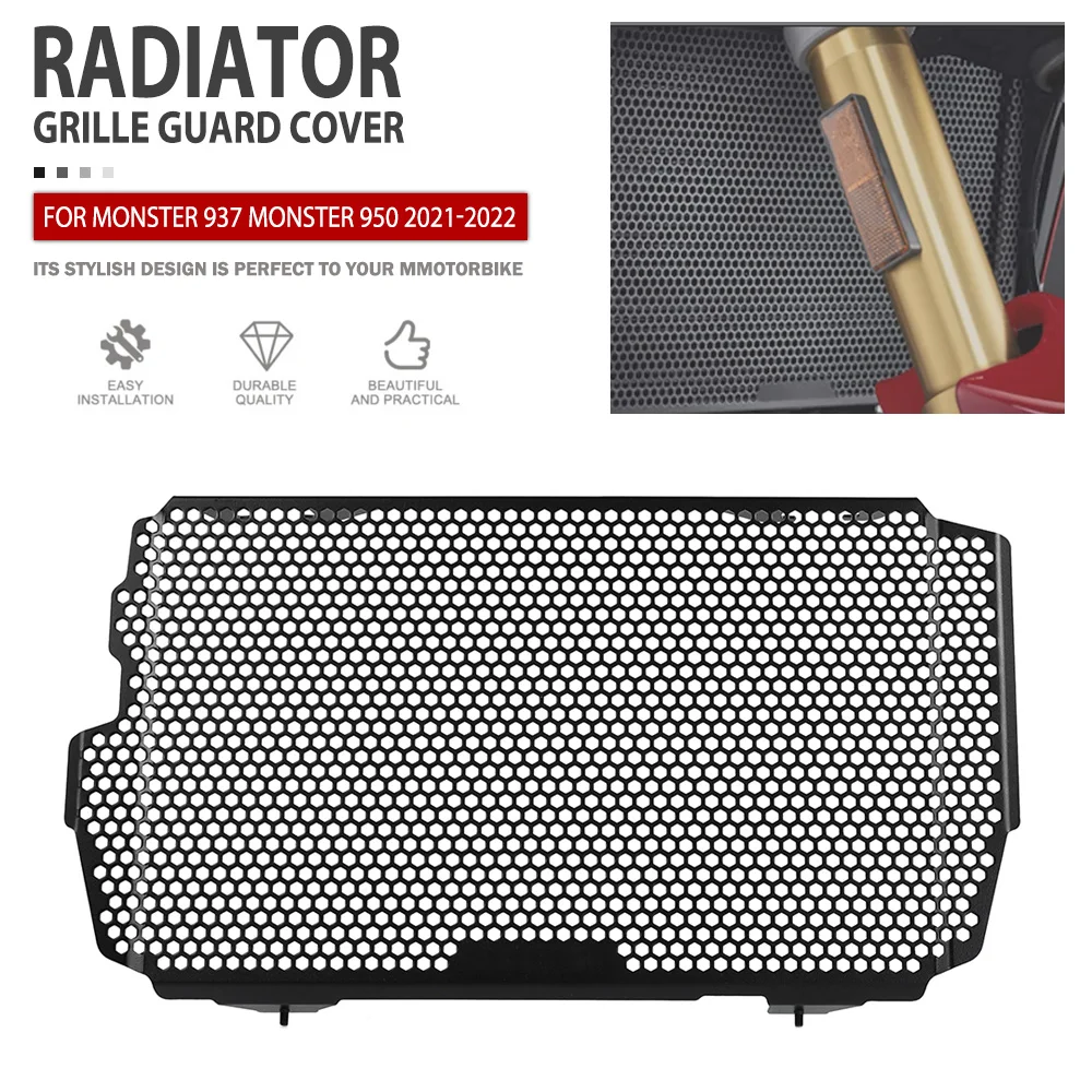 Monster 937 Monster 950 Motorcycle Radiator Grille Cover Guard Stainless Steel Protection For DUCATI Monster937 950 2021-2022
Monster 937 Monster 950 Motorcycle Radiator Grille Cover Guard Stainless Steel Protection For DUCATI Monster937 950 2021-2022