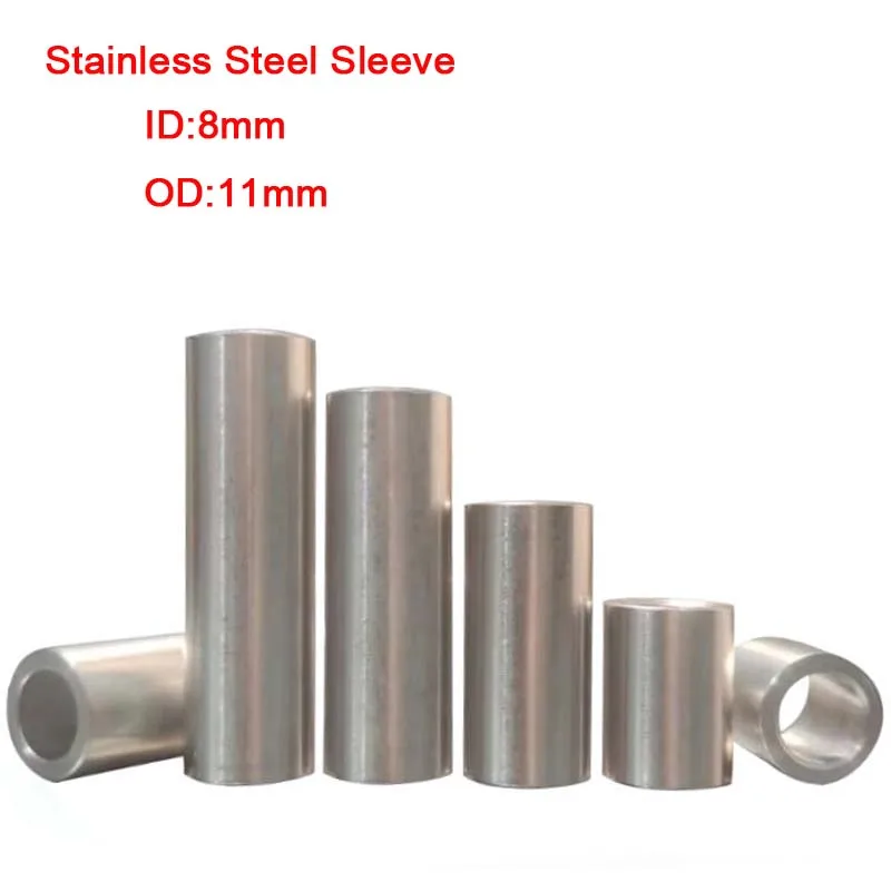 2-10Pcs ID 8mm OD10mm Stainless Steel Inner Guide Sleeve Shaft Bushing Spacer Bush Sleeve No Thread Bushing
2-10Pcs ID 8mm OD10mm Stainless Steel Inner Guide Sleeve Shaft Bushing Spacer Bush Sleeve No Thread Bushing