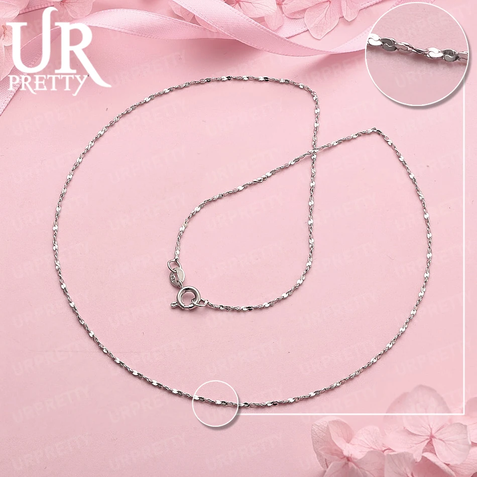 925 Sterling Silver Romantic Engagement Charm Necklace Women Party Birthday Gift Wedding Fashion Jewelry
925 Sterling Silver Romantic Engagement Charm Necklace Women Party Birthday Gift Wedding Fashion Jewelry