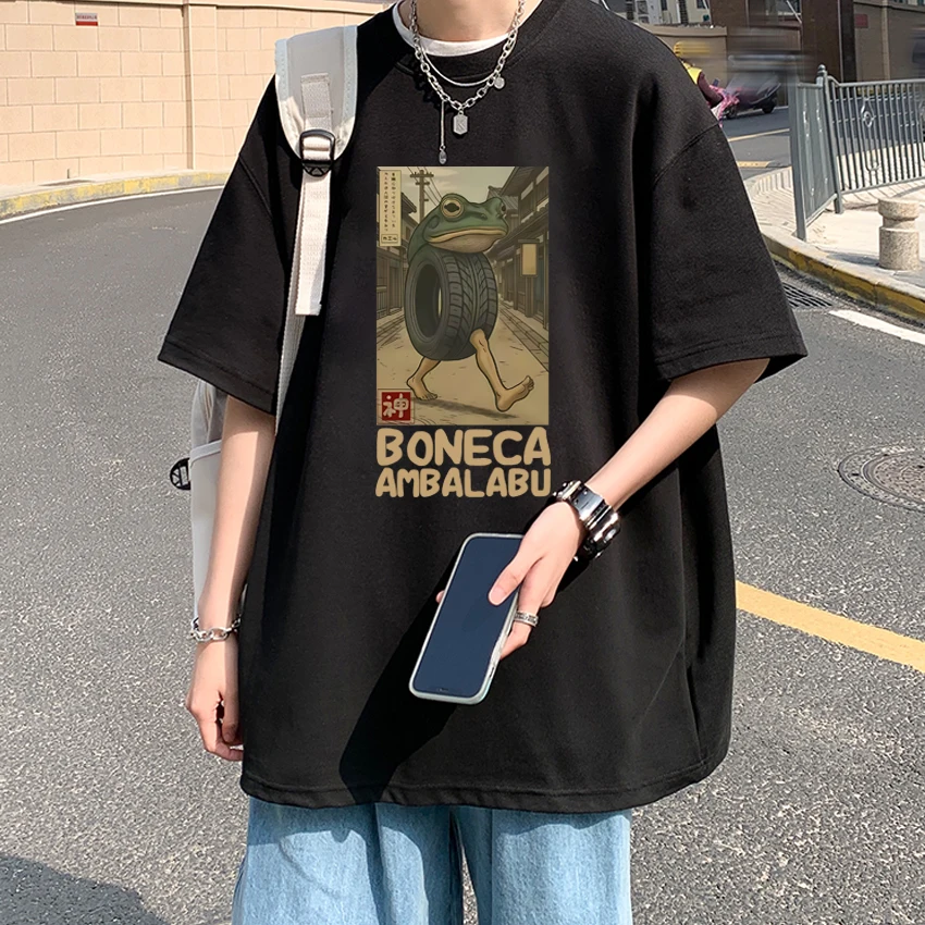 Harajuku Boneca Ambalabu Italian Brainrot Meme Graphic T shirt Men Women Cartoon short sleeve T-shirts Unisex 100% Cotton Tops
Harajuku Boneca Ambalabu Italian Brainrot Meme Graphic T shirt Men Women Cartoon short sleeve T-shirts Unisex 100% Cotton Tops