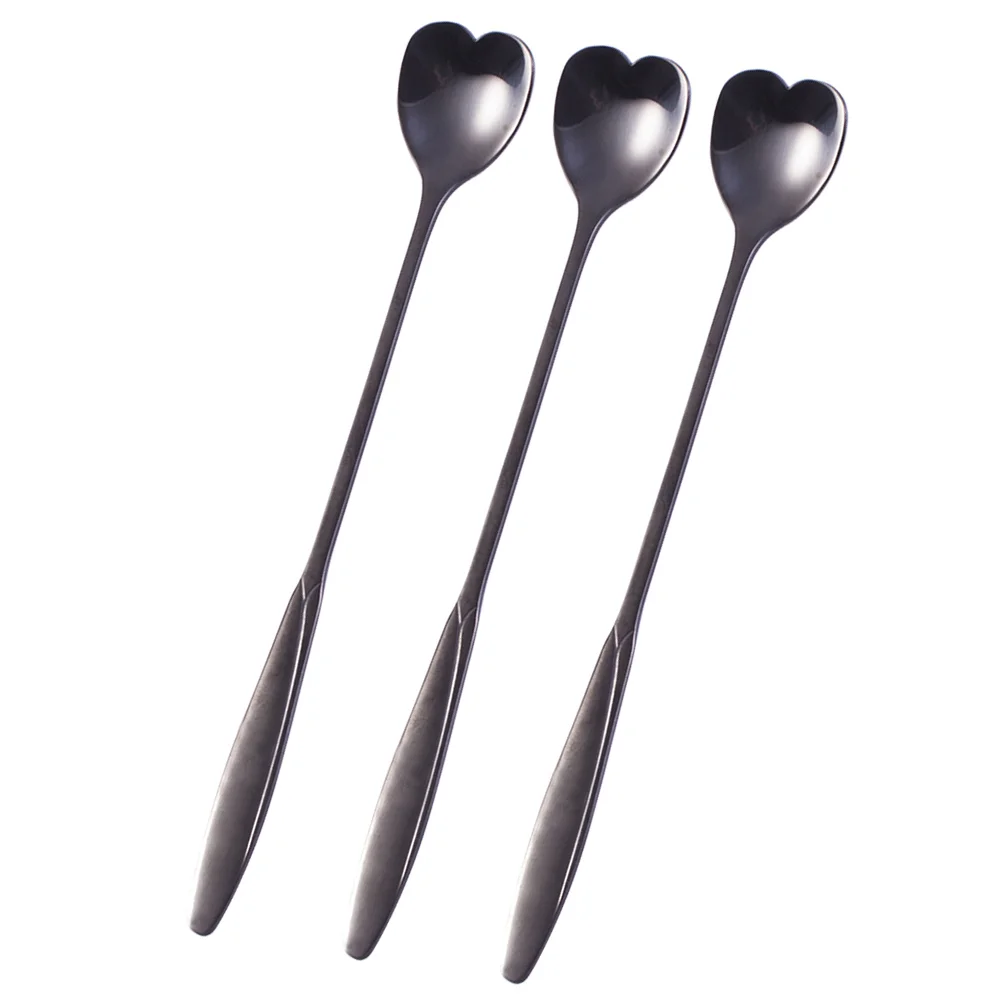 3 Pcs Stainless Steel Spoon Long Handle Mixing Spoons Flower Shaped Stirring Tableware
3 Pcs Stainless Steel Spoon Long Handle Mixing Spoons Flower Shaped Stirring Tableware