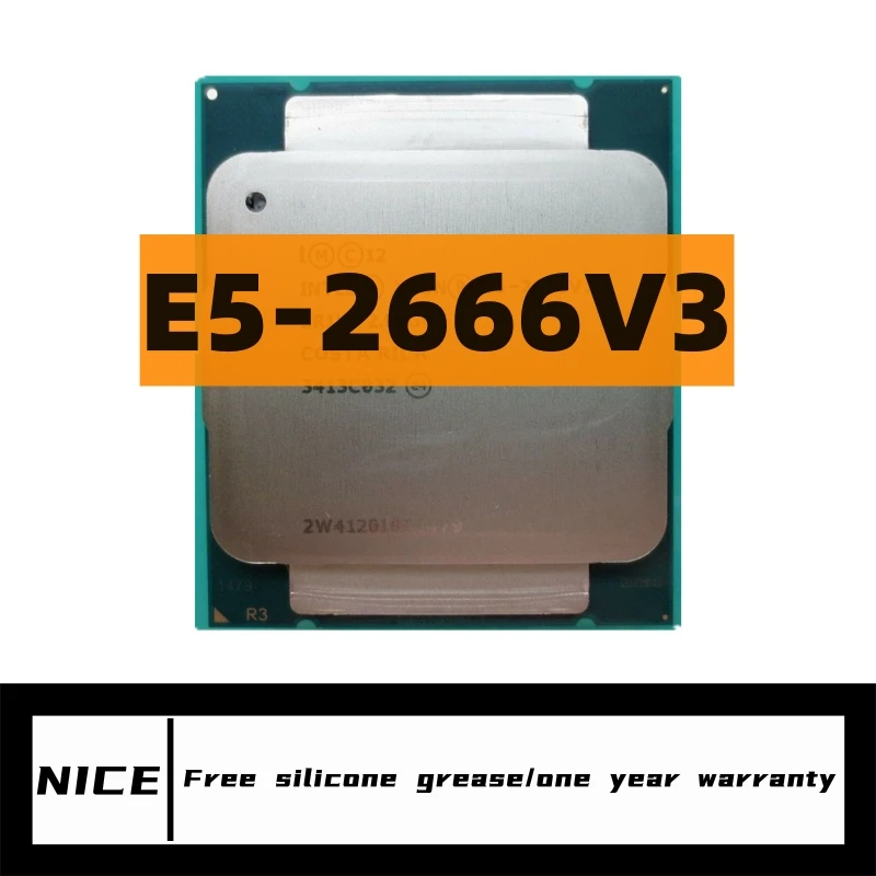 Xeon E5 2666 v3 E5 2666v3 E5-2666V3 2.9 GHz Ten-Core Twenty-Thread CPU Processor 25M 135W LGA 2011-3
Xeon E5 2666 v3 E5 2666v3 E5-2666V3 2.9 GHz Ten-Core Twenty-Thread CPU Processor 25M 135W LGA 2011-3