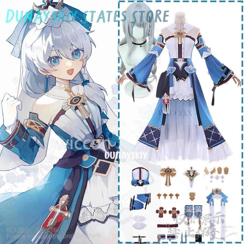 Theresa Apocalypse Cosplay Anime Game Honkai Impact 3 Costume Sister Costume Uniform Dress Wig For Girls Woman Cos 코스프레 의상
Theresa Apocalypse Cosplay Anime Game Honkai Impact 3 Costume Sister Costume Uniform Dress Wig For Girls Woman Cos 코스프레 의상
