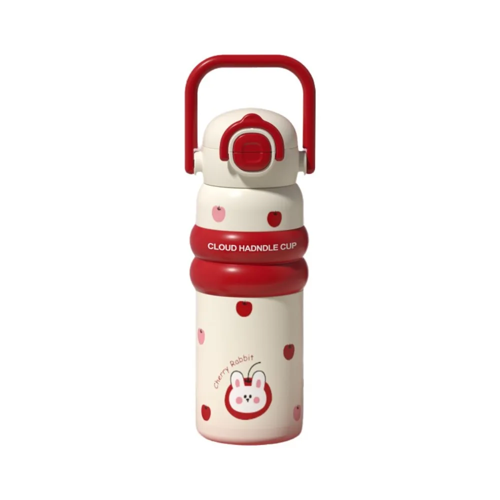 Cute Portable Handheld Thermos Cup Leak-Proof 600ml Thermos Water Bottle with Straw Cartoon Thermal Bottle For Women
Cute Portable Handheld Thermos Cup Leak-Proof 600ml Thermos Water Bottle with Straw Cartoon Thermal Bottle For Women