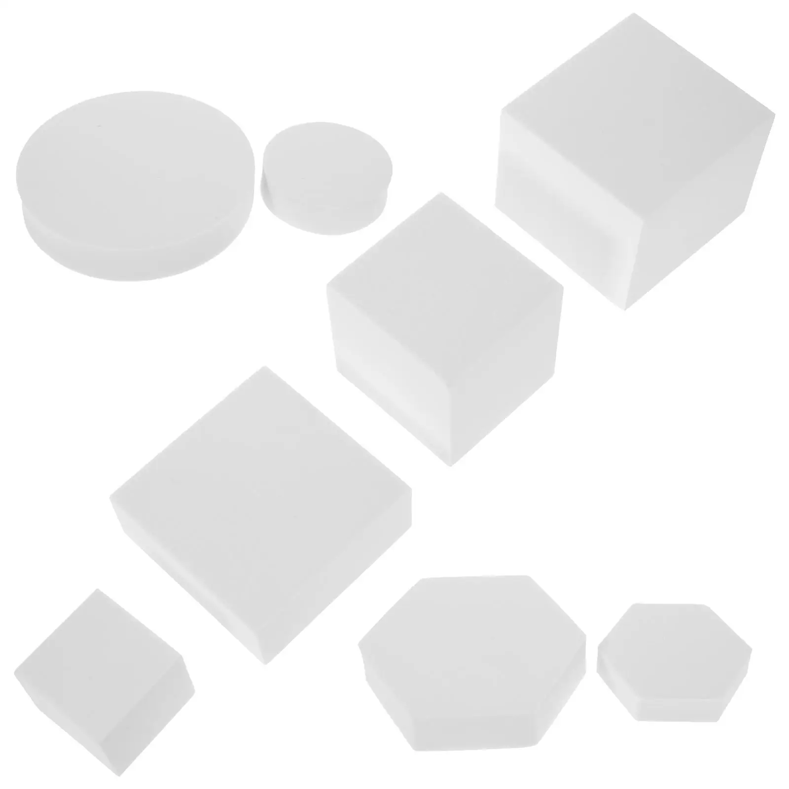 8 Pcs Geometric Three-dimensional Ornaments Photo Props for Photoshoot Lipstick Product Geometry Cube Photography Foams White
8 Pcs Geometric Three-dimensional Ornaments Photo Props for Photoshoot Lipstick Product Geometry Cube Photography Foams White