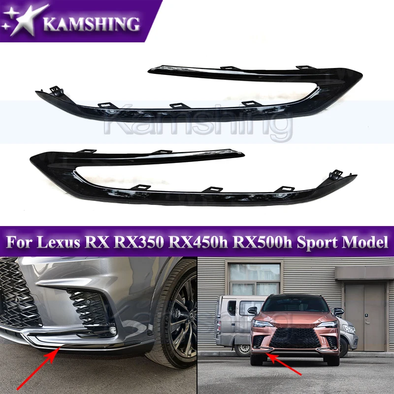 1pair Front Bumper Trim Strip For Lexus RX RX350 RX450h RX500h Sport Model 2023-2025 Fog Light Frame Grille Decorative Strip
1pair Front Bumper Trim Strip For Lexus RX RX350 RX450h RX500h Sport Model 2023-2025 Fog Light Frame Grille Decorative Strip