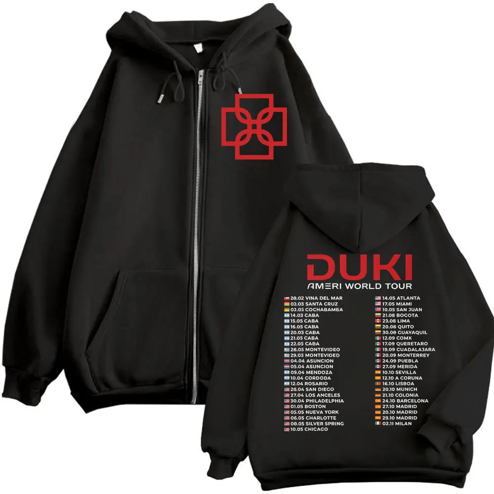 Limited Duki Ameri World Tour 2025 Zipper Hoodie Men Women Harajuku Hip Hop Rap Zip Up Sweatshirt Fashion Casual Loose Pullovers
Limited Duki Ameri World Tour 2025 Zipper Hoodie Men Women Harajuku Hip Hop Rap Zip Up Sweatshirt Fashion Casual Loose Pullovers
