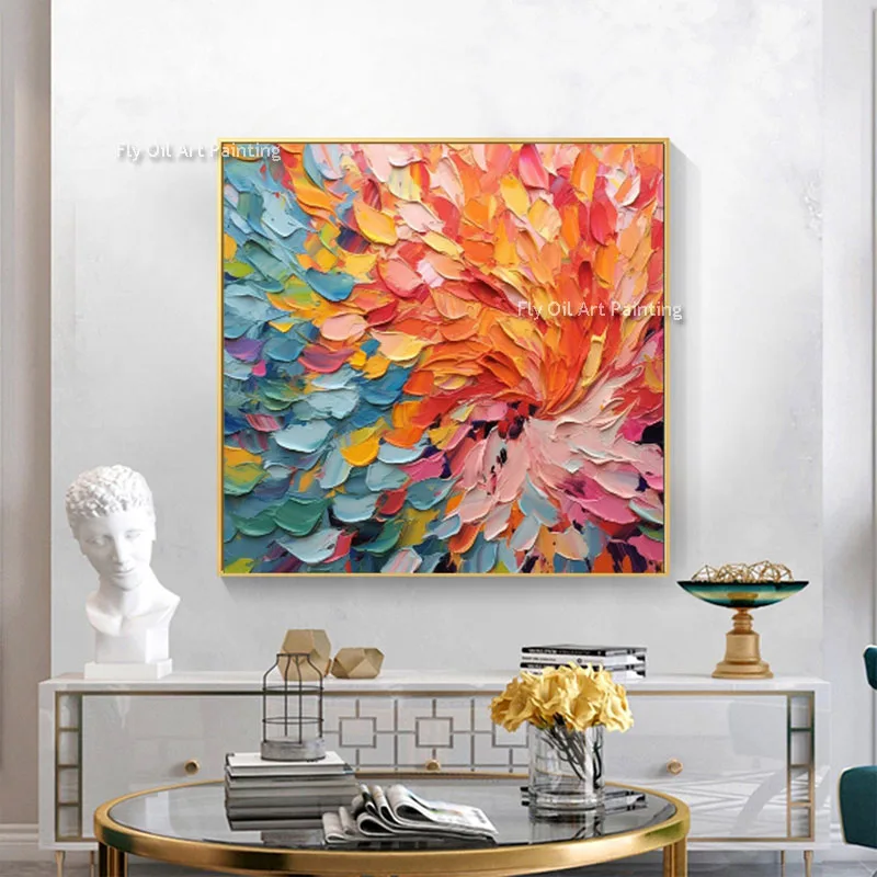 Large Abstract Paintings Hand Painted Color Thick Oil Painting On Canvas For Living Room Bedroom Home Decoration As Best Gift
Large Abstract Paintings Hand Painted Color Thick Oil Painting On Canvas For Living Room Bedroom Home Decoration As Best Gift