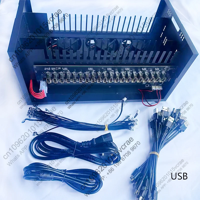 Шасси Hub2.0 с 20 портами USB/OTG для группового управления устройствами Phone Farm, поддержка различных моделей, регулируемая скорость вентилятора
Шасси Hub2.0 с 20 портами USB/OTG для группового управления устройствами Phone Farm, поддержка различных моделей, регулируемая скорость вентилятора