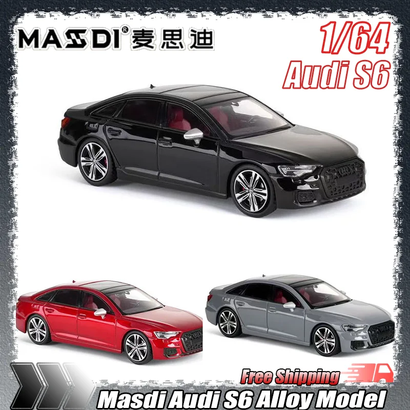 1:64 Scale Masdi Audi S6 Die-Cast Model Car Black Simulation Alloy Collectible Ornament For Car Collectors Enthusiasts Toy Gifts
1:64 Scale Masdi Audi S6 Die-Cast Model Car Black Simulation Alloy Collectible Ornament For Car Collectors Enthusiasts Toy Gifts