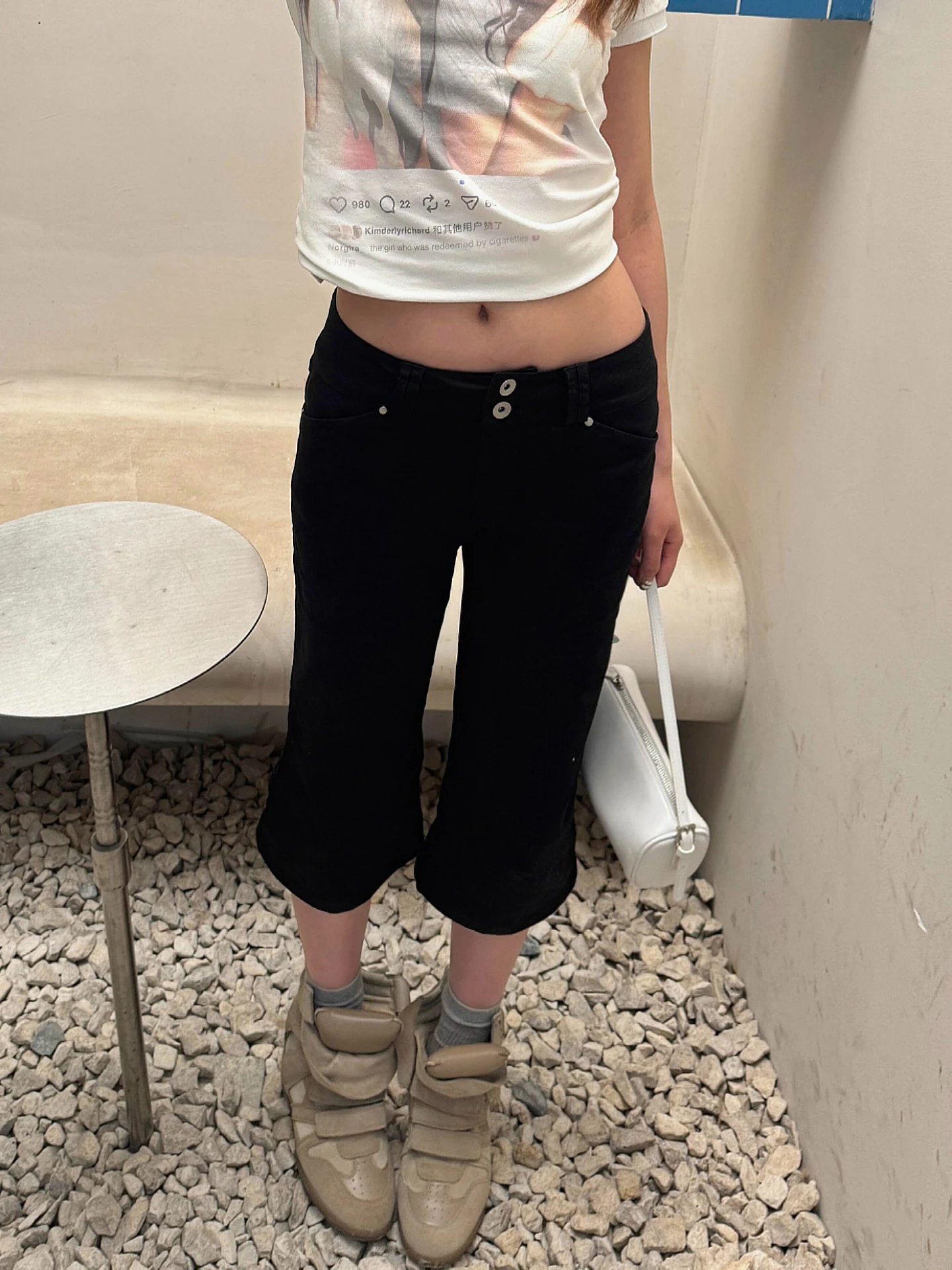 plus Size American Retro Black Flared Denim Jeans Women Summer New Low Waist Slimming Casual Mid-Length Pants
plus Size American Retro Black Flared Denim Jeans Women Summer New Low Waist Slimming Casual Mid-Length Pants