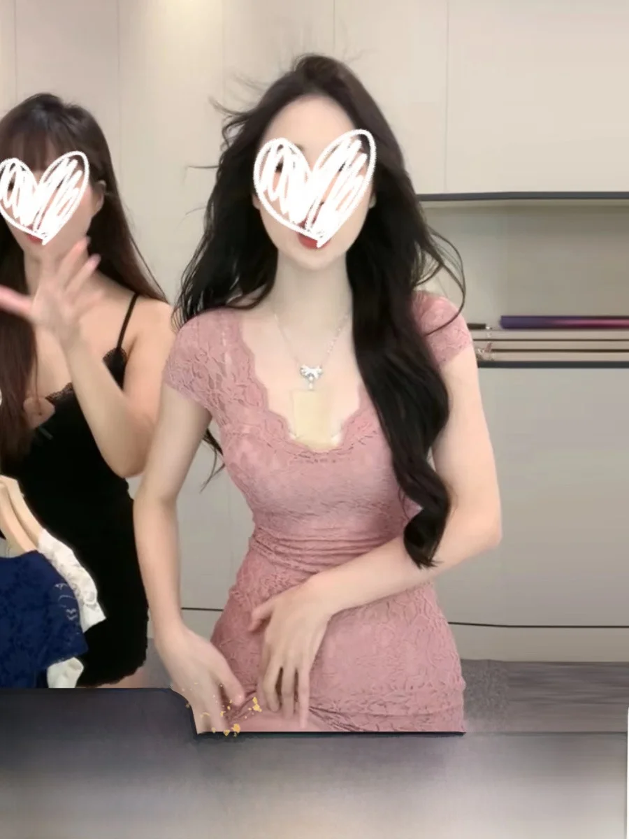 Pure Desire Sexy Lace V-ne ort Sve Dr Women's Early Autumn New Slimming High Waist Hollow out Bodycon Skirt
Pure Desire Sexy Lace V-ne ort Sve Dr Women's Early Autumn New Slimming High Waist Hollow out Bodycon Skirt