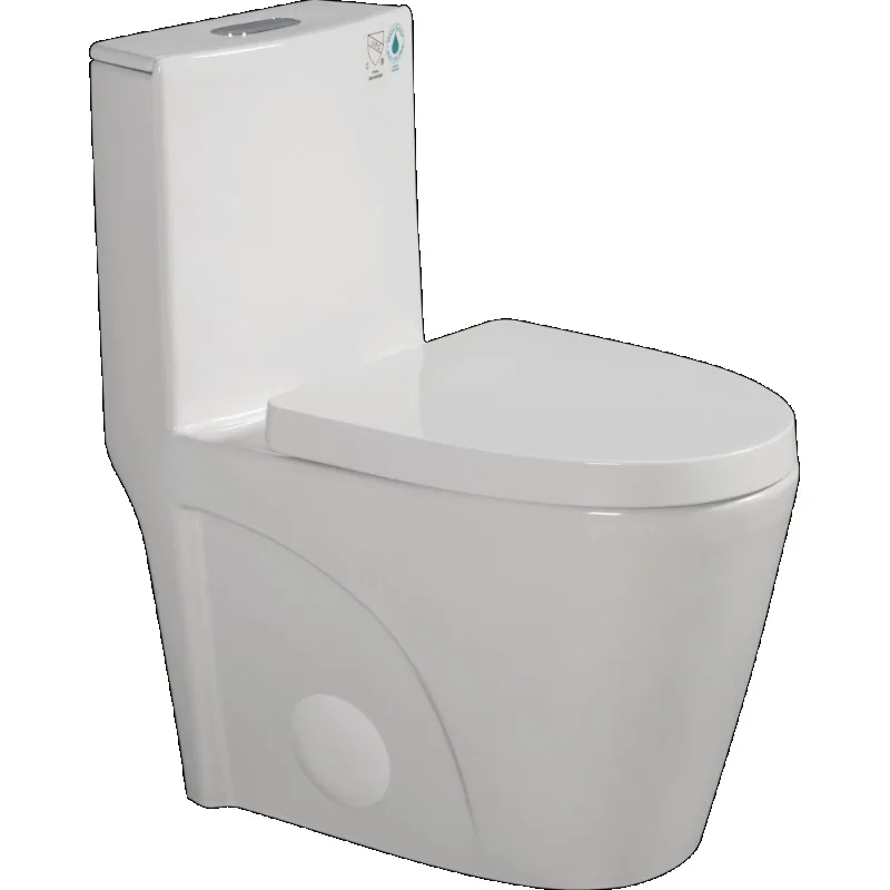 One-Piece Toilet, 1.1/1.60 GPF Water-Efficient Dual-Flush Elongated Comfort Height Floor Mounted, Standard-Size Toilet with Soft Closing Seat Included, Glossy White GF-24T01-GW
One-Piece Toilet, 1.1/1.60 GPF Water-Efficient Dual-Flush Elongated Comfort Height Floor Mounted, Standard-Size Toilet with Soft Closing Seat Included, Glossy White GF-24T01-GW