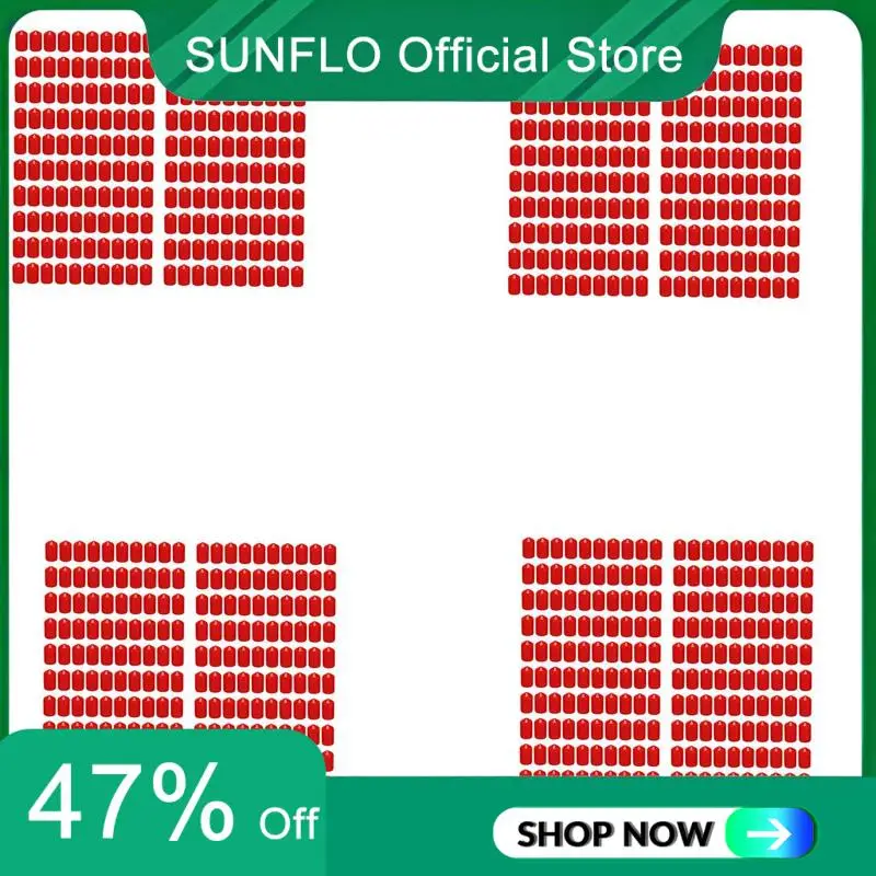 SUNFLO 400 шт. резиновые торцевые заглушки 9,5 мм ID ПВХ круглая трубка болт крышка винт защита резьбы красный
SUNFLO 400 шт. резиновые торцевые заглушки 9,5 мм ID ПВХ круглая трубка болт крышка винт защита резьбы красный