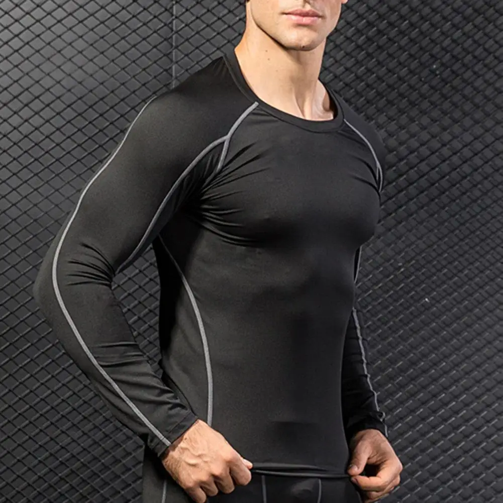 Slim-fitting Sport Top Slim-fit Workout Shirt Men's Long Sleeve Summer Sports T-shirt Quick Dry Breathable Fitness Top
Slim-fitting Sport Top Slim-fit Workout Shirt Men's Long Sleeve Summer Sports T-shirt Quick Dry Breathable Fitness Top