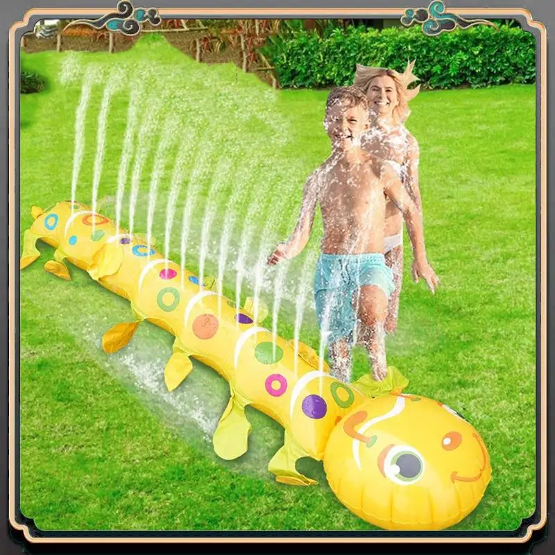 Premium Caterpillar-Shaped Water Spray Toy Caterpillar Inflatable Water Sprinkler For Garden Pool Party
Premium Caterpillar-Shaped Water Spray Toy Caterpillar Inflatable Water Sprinkler For Garden Pool Party