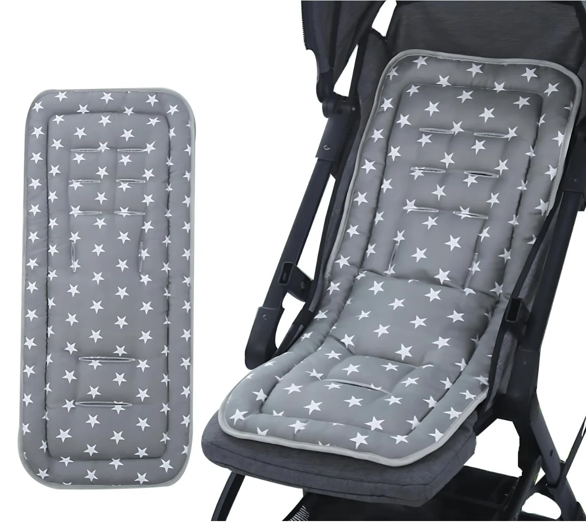 Comfortable Cotton Baby Stroller Pad Four Seasons General Soft Seat Cushion Child Cart Seat Mat Kids Pushchair Cushion Thickened
Comfortable Cotton Baby Stroller Pad Four Seasons General Soft Seat Cushion Child Cart Seat Mat Kids Pushchair Cushion Thickened