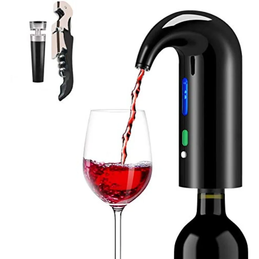Fathers Day Gift Electric Wine Aerator and Automatic Wine Dispenser 1-Button Instant Aeration, Decanter Wine Pourer for Red and
Fathers Day Gift Electric Wine Aerator and Automatic Wine Dispenser 1-Button Instant Aeration, Decanter Wine Pourer for Red and