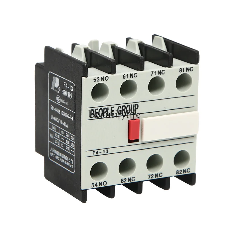 AC Contactor Auxiliary Contact F4-11 20 02 40 22 13 with Cjx2 Contactor
AC Contactor Auxiliary Contact F4-11 20 02 40 22 13 with Cjx2 Contactor