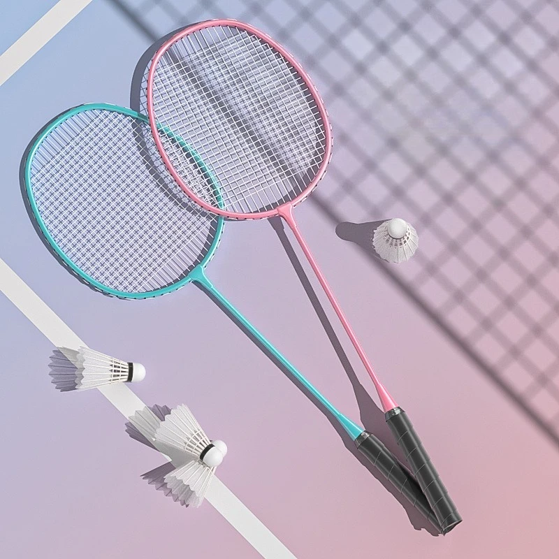 Adult Sports Badminton Racket Ultra Light Badminton Racket Training Racket Integrated Badminton Racket Set
Adult Sports Badminton Racket Ultra Light Badminton Racket Training Racket Integrated Badminton Racket Set