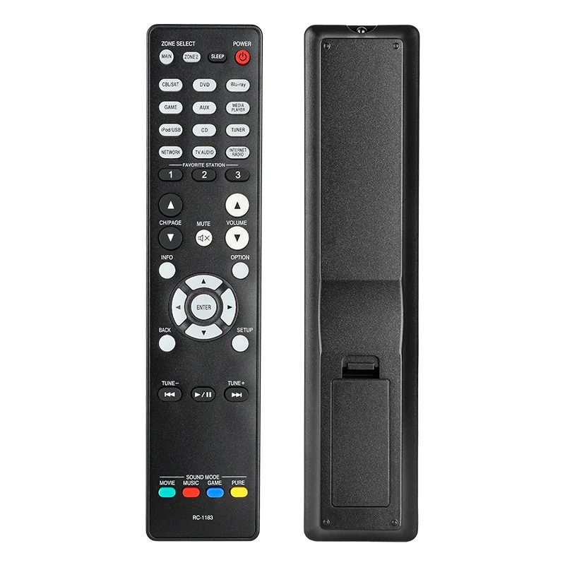 RC-1183 For Denon Remote Control Compatible With Denon AV Receiver AVR-X2000 AVRX2000 RC1183 Replacement Controller
RC-1183 For Denon Remote Control Compatible With Denon AV Receiver AVR-X2000 AVRX2000 RC1183 Replacement Controller
