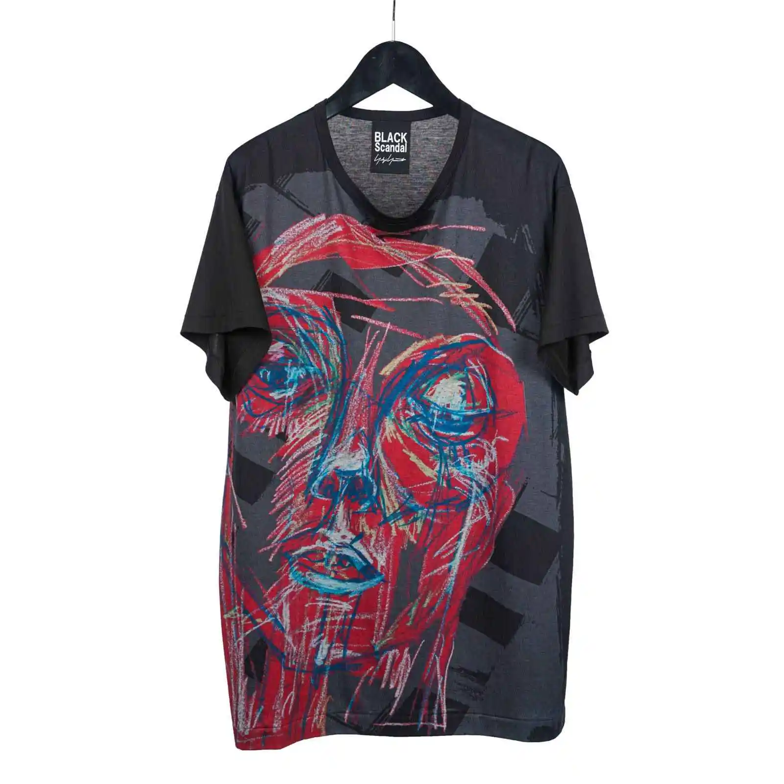 Top-yamamoto, an American blockbuster pure cotton short-sleeved T-shirt for men's summer fashion, is a loose-fitting large-sized
Top-yamamoto, an American blockbuster pure cotton short-sleeved T-shirt for men's summer fashion, is a loose-fitting large-sized