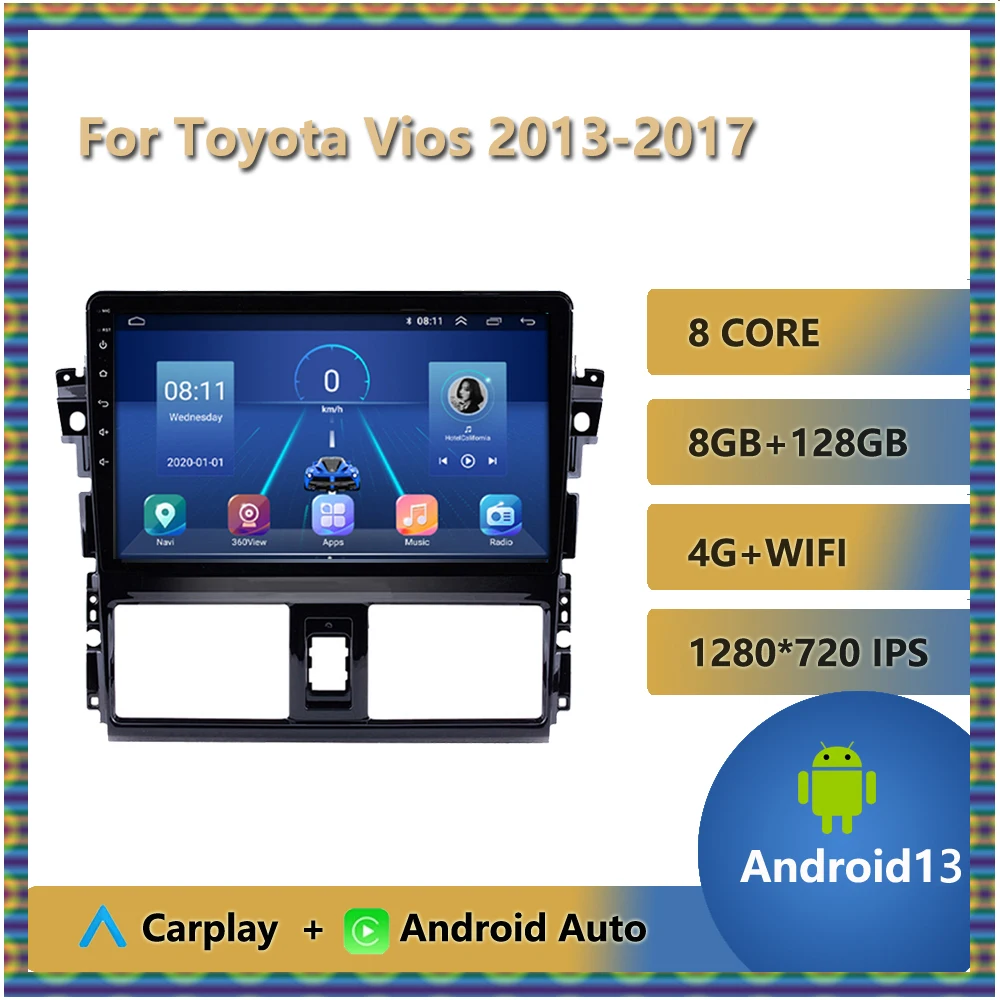 10.1" IPS Touchscreen Car Radio For Toyota Vios 2013 2014 2015 2016 2017 Head Unit Multimedia Video player GPS navigation 4G USB
10.1" IPS Touchscreen Car Radio For Toyota Vios 2013 2014 2015 2016 2017 Head Unit Multimedia Video player GPS navigation 4G USB