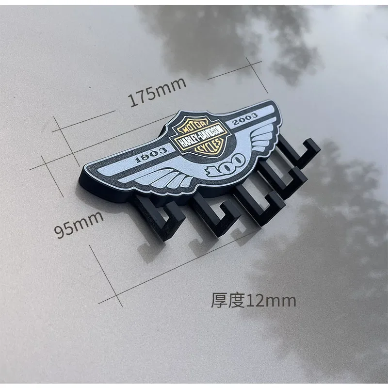 5-Hook Key Rack, Wall-Mounted Adhesive/Screw Key Hook,Suitable For Garage Decoration For Harley Davidson Softail Sportster VRSC
5-Hook Key Rack, Wall-Mounted Adhesive/Screw Key Hook,Suitable For Garage Decoration For Harley Davidson Softail Sportster VRSC