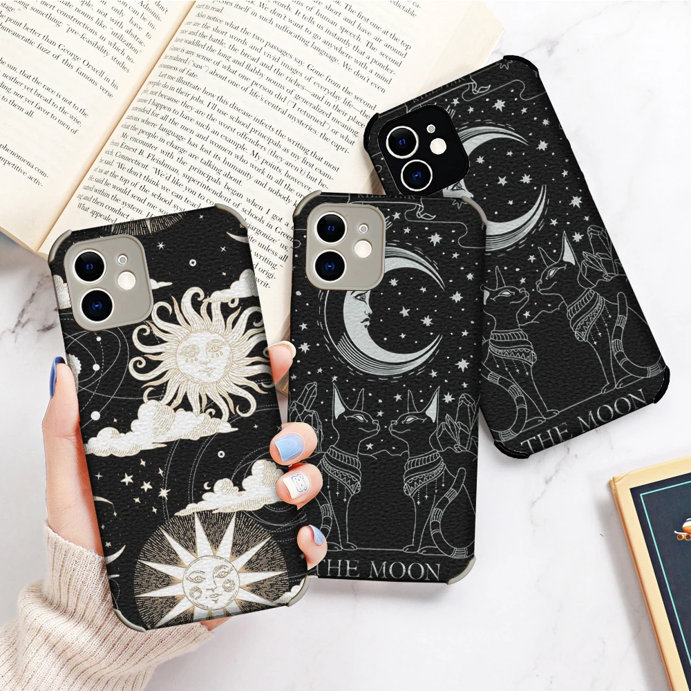 Funny Sun Moon Phone Case For Iphone 11 12 13 Pro Max Cortical soft Cover Fashion Luxury Lambskin Coque iphone 11 pro max case
Funny Sun Moon Phone Case For Iphone 11 12 13 Pro Max Cortical soft Cover Fashion Luxury Lambskin Coque iphone 11 pro max case