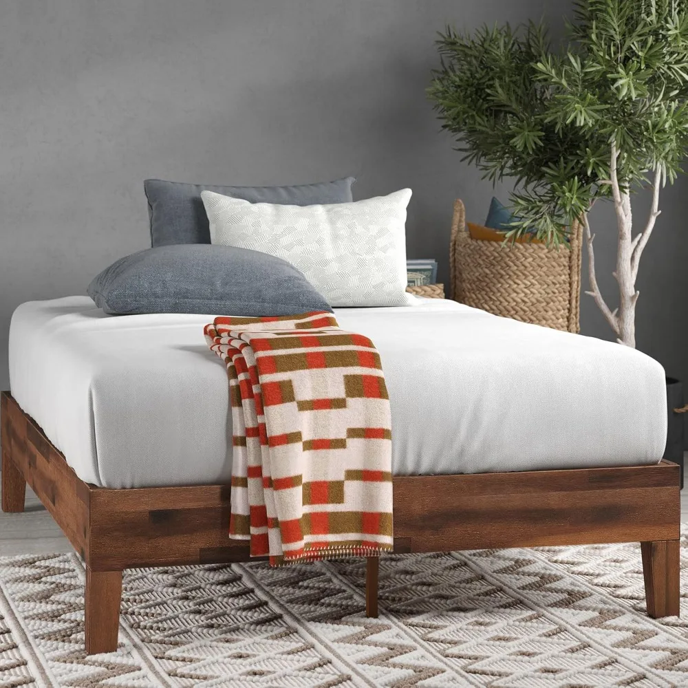 Zinus Marissa 12 Inch Deluxe Wood Platform Bed / No Box Spring Needed Wood Slat Support Antique Espresso Finish, King
Zinus Marissa 12 Inch Deluxe Wood Platform Bed / No Box Spring Needed Wood Slat Support Antique Espresso Finish, King
