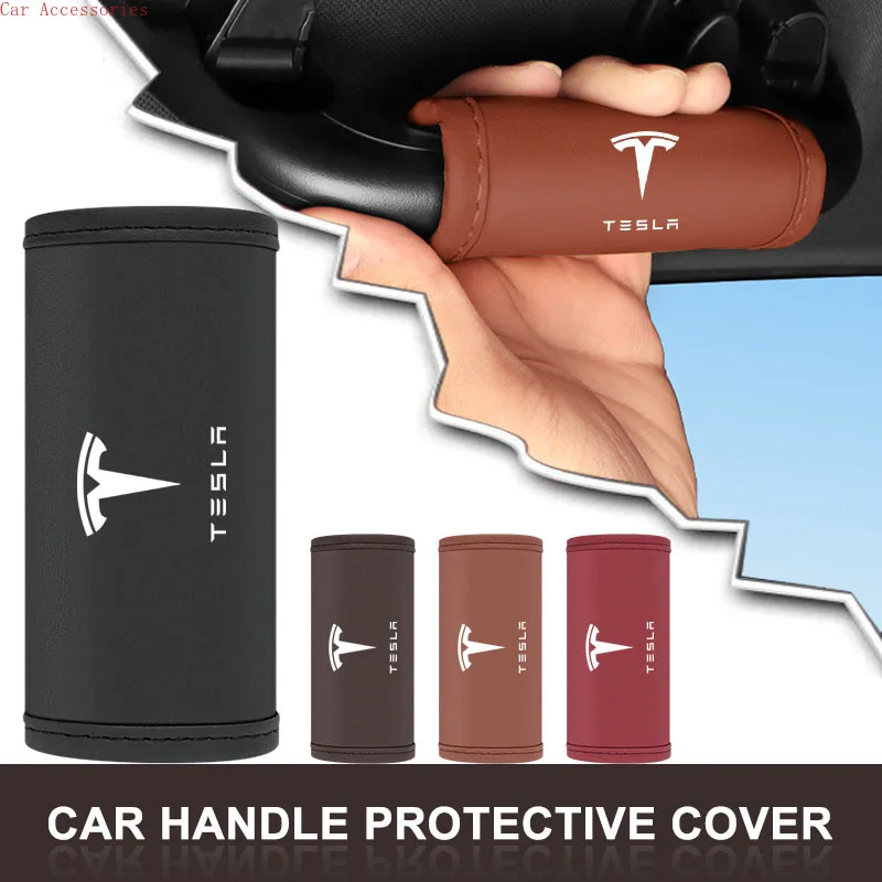 1/2Pcs Car Leather Roof Handle Anti-Scratch Protector Mat Accessories for Tesla Model 3 Model X 2016-2020 Decals TM3 Sticker
1/2Pcs Car Leather Roof Handle Anti-Scratch Protector Mat Accessories for Tesla Model 3 Model X 2016-2020 Decals TM3 Sticker