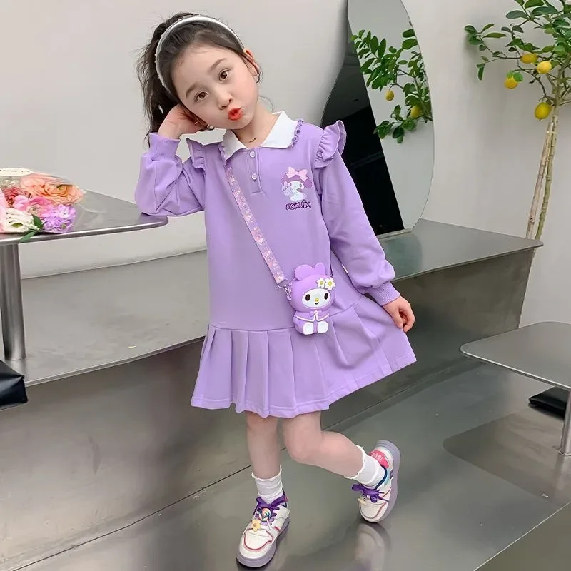 Sweet My Melody Anime Kawaii MINISO Ins Children Long Sleeve Shirt Dress Spring Autumn Cute Hooded Cloth Gifts for Kids
Sweet My Melody Anime Kawaii MINISO Ins Children Long Sleeve Shirt Dress Spring Autumn Cute Hooded Cloth Gifts for Kids