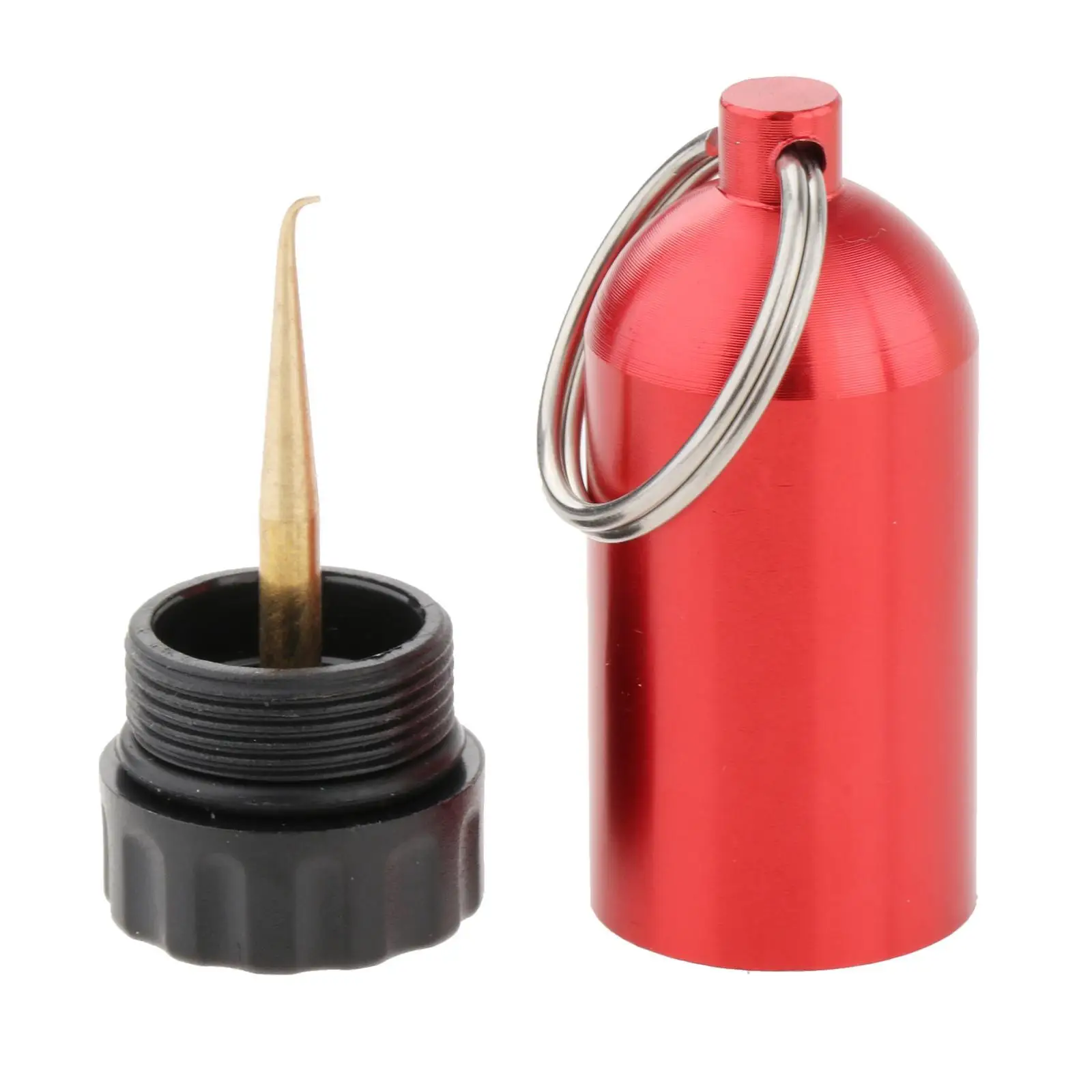 Scuba Diving Mini Tank Storage Bottle with 12 Orings Dive Keychain for Diving Accessories Equipment
Scuba Diving Mini Tank Storage Bottle with 12 Orings Dive Keychain for Diving Accessories Equipment