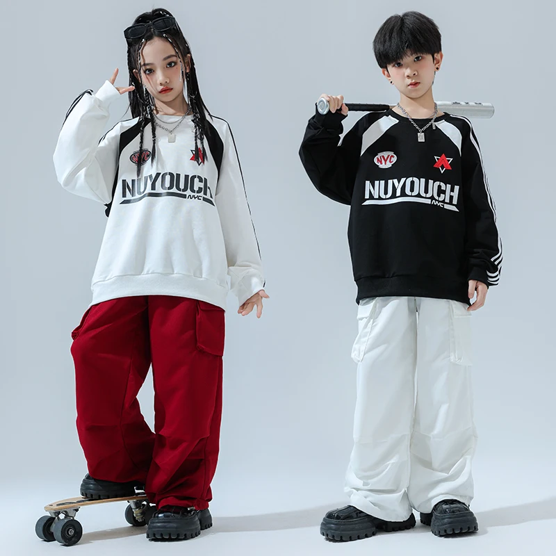 spring teen boys girls Hip hop Street Dance clothes American style junior kids White black hoodie child cargo pants 4-17 outfits
spring teen boys girls Hip hop Street Dance clothes American style junior kids White black hoodie child cargo pants 4-17 outfits
