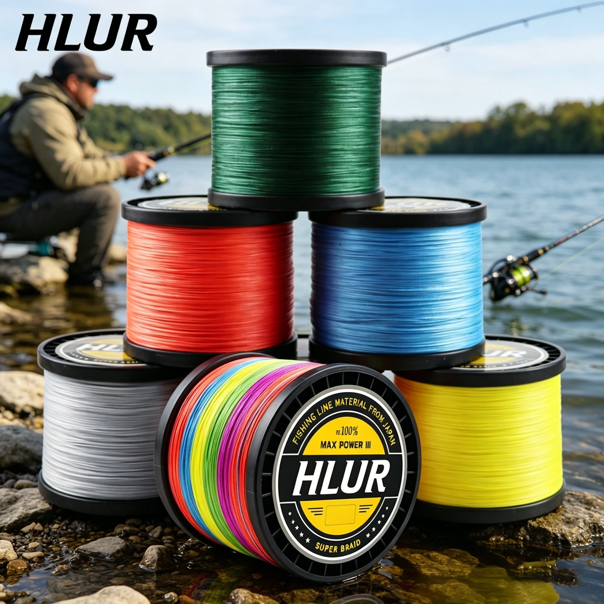 HLUR X8 PE woven fishing line 20-100LB Dali Ma line luya professional fishing line sturdy and wear-resistant main line woven net
HLUR X8 PE woven fishing line 20-100LB Dali Ma line luya professional fishing line sturdy and wear-resistant main line woven net