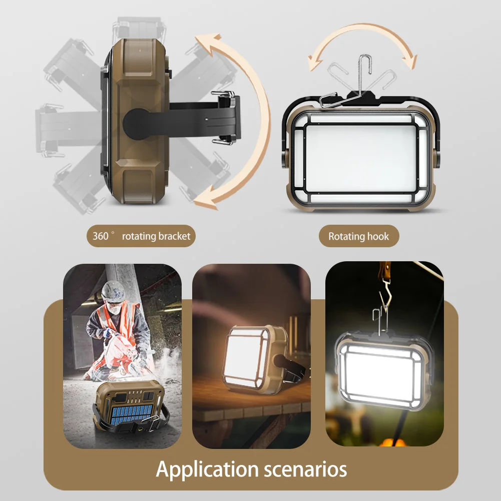 Outdoor Solar Lights Mobile Charging Bank Projector Flood Light Portable Construction Lamp Camping Mechanic Repair Light
Outdoor Solar Lights Mobile Charging Bank Projector Flood Light Portable Construction Lamp Camping Mechanic Repair Light