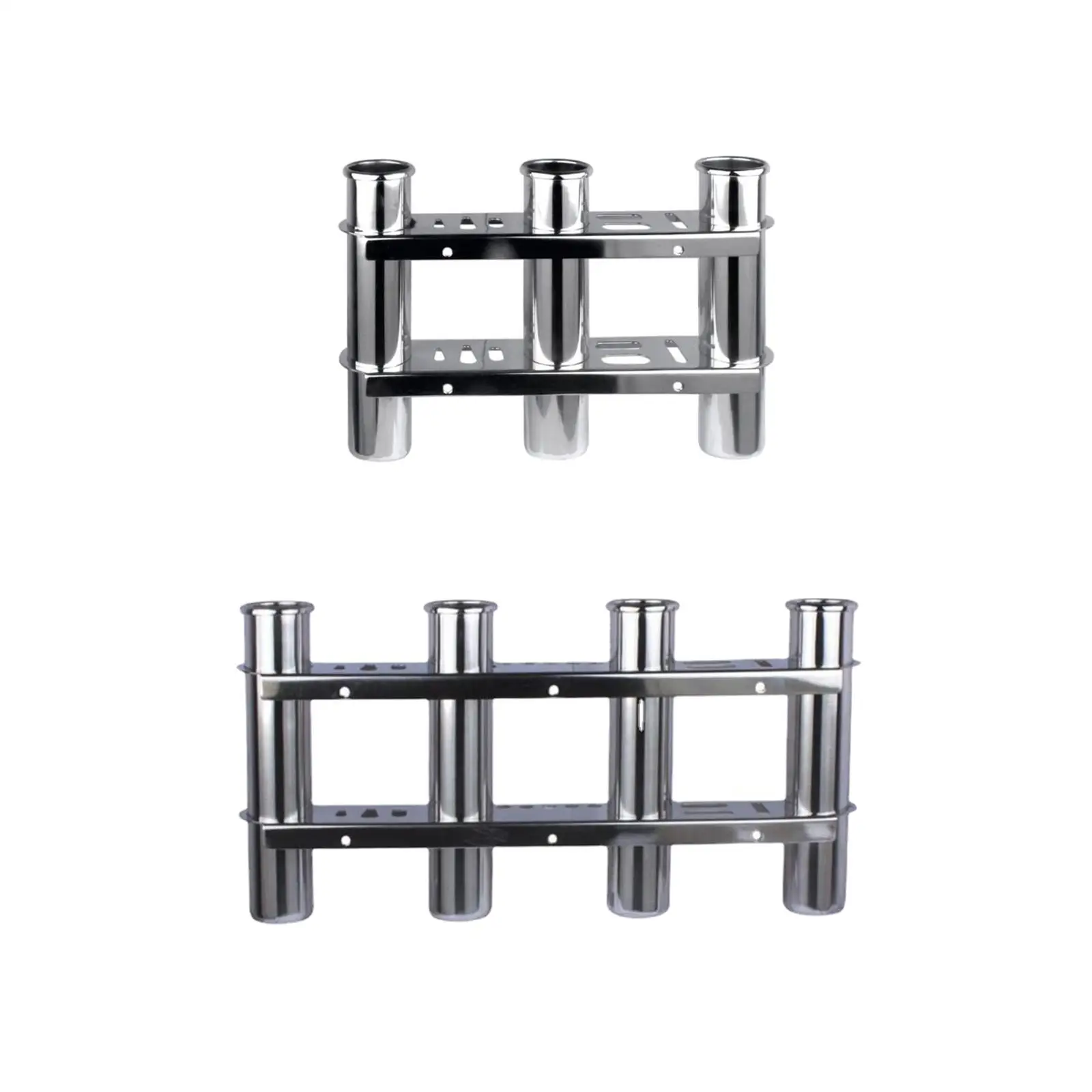 Fishing Rod Holder Display Stand Multifunction Stainless Steel Space Saving for
Fishing Rod Holder Display Stand Multifunction Stainless Steel Space Saving for