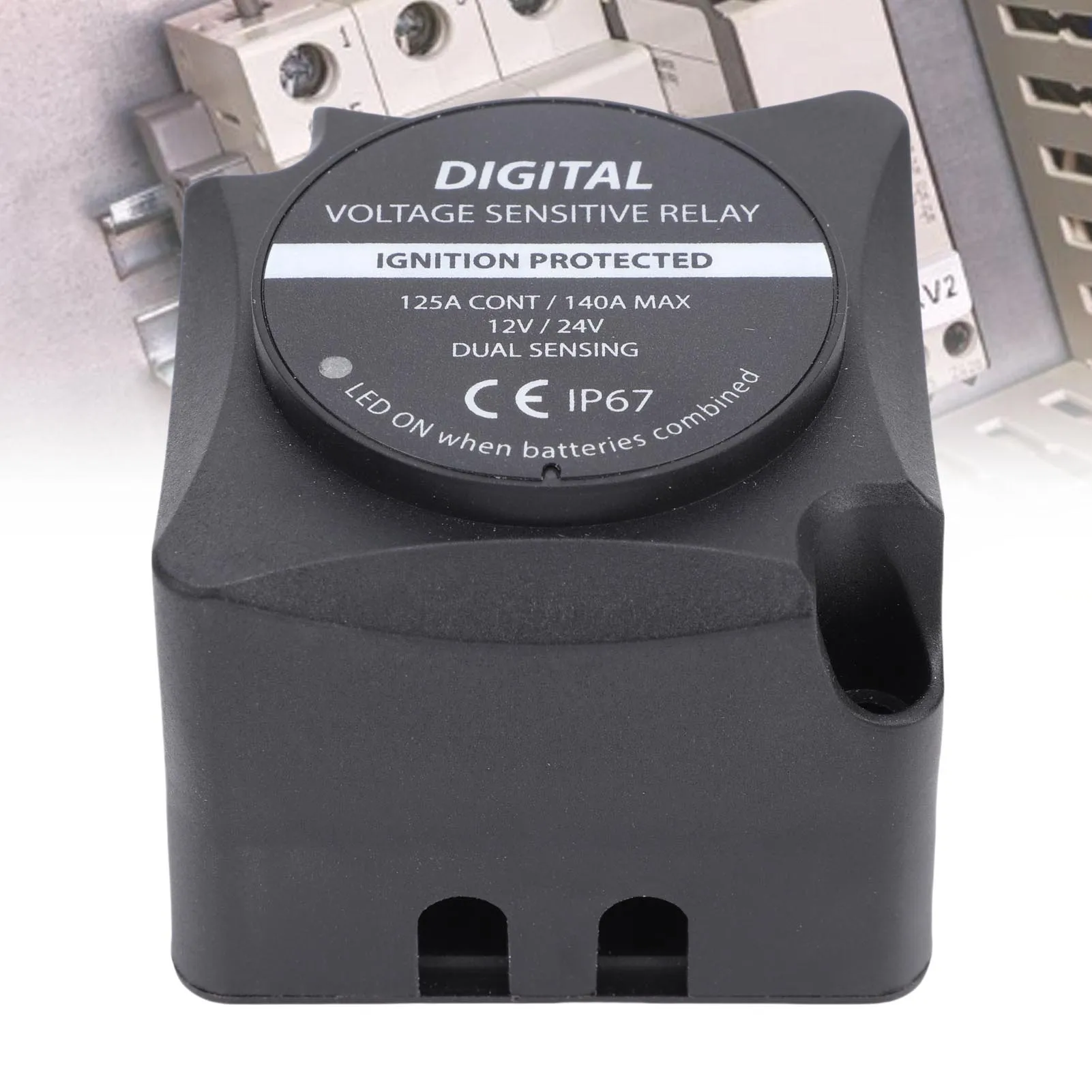 Чувствительное к напряжению реле цифрового VSR умного двойного аккумулятора 140А водонепроницаемого автоматического зарядки для автомобиля RV ATV UTV Boat Mari
Чувствительное к напряжению реле цифрового VSR умного двойного аккумулятора 140А водонепроницаемого автоматического зарядки для автомобиля RV ATV UTV Boat Mari