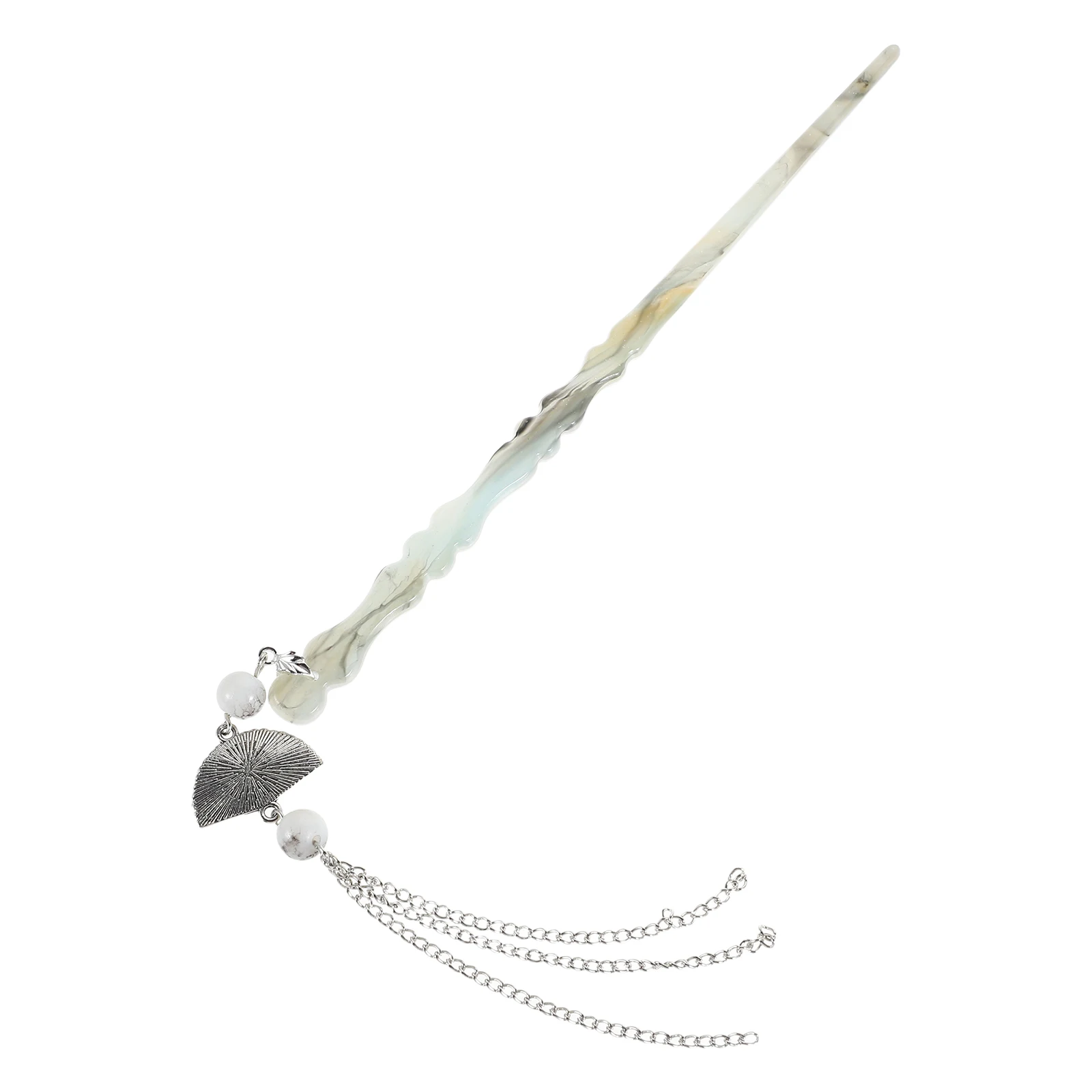 Fan Tassel Hairpin Butterfly Chinese Stick Metal Zinc Alloy Asian Accessories for Women Bride
Fan Tassel Hairpin Butterfly Chinese Stick Metal Zinc Alloy Asian Accessories for Women Bride