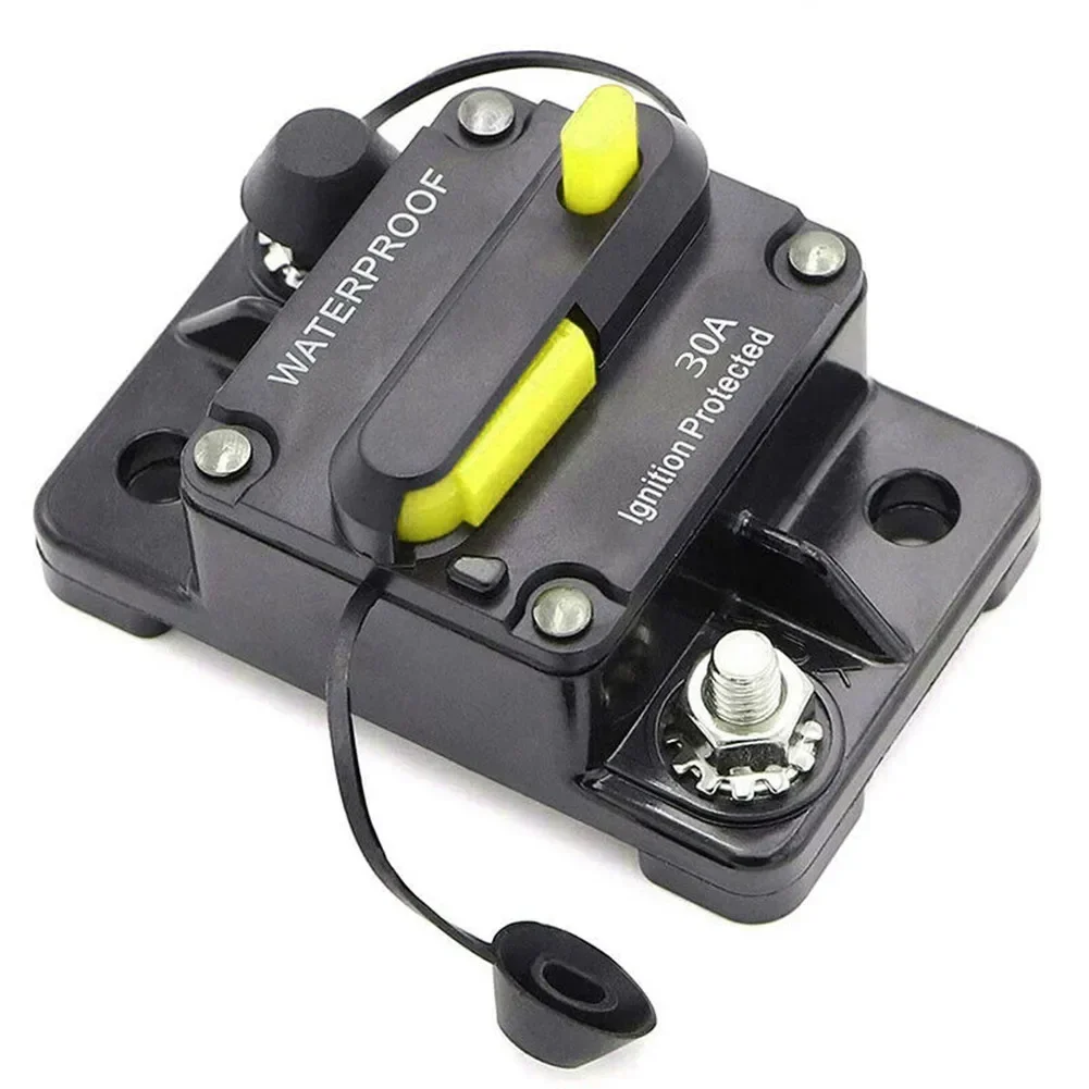 Car Circuit Breaker Fuse Reset 30-300 Amp 12V-48V DC Car Boat Auto Waterproof Circuit Breaker Fuse Switch Electrical Equipment
Car Circuit Breaker Fuse Reset 30-300 Amp 12V-48V DC Car Boat Auto Waterproof Circuit Breaker Fuse Switch Electrical Equipment