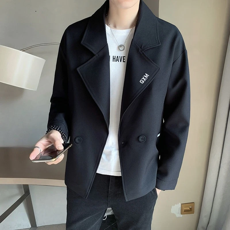 Spring Autumn with Embroidery Male Blazer Trendy 2025 Menswear Handsome Clothes Single Models Men's Suit Jackets New in Coat
Spring Autumn with Embroidery Male Blazer Trendy 2025 Menswear Handsome Clothes Single Models Men's Suit Jackets New in Coat
