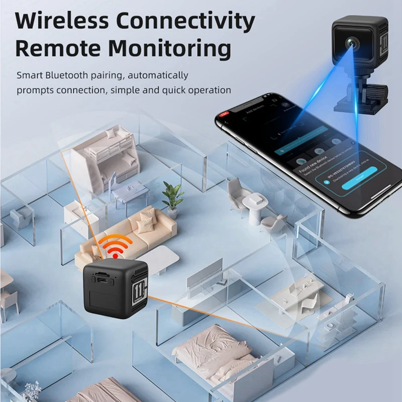 Camera HD WiFi Remote Monitor Motion Detection Baby Pet Home Security Night Vision Camcorder
Camera HD WiFi Remote Monitor Motion Detection Baby Pet Home Security Night Vision Camcorder