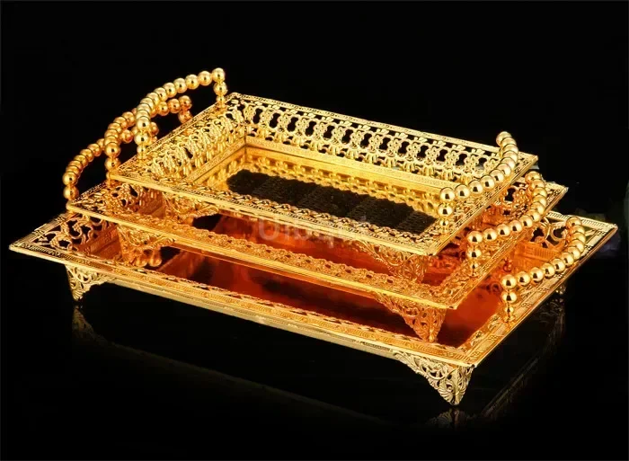 1 Pcs High Grade European Style Gold Golden Silver Plate Metal Fruit Sugar Tray Design KTV Hotel Plate Basket Wedding Party Dish
1 Pcs High Grade European Style Gold Golden Silver Plate Metal Fruit Sugar Tray Design KTV Hotel Plate Basket Wedding Party Dish