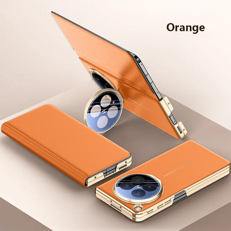 Leather Smart Window Smart Sleep Magnetic Lens Holder Protect Case For OPPO Find N6 Find N 6 All-inclusive Cell Phone Back Cover
Leather Smart Window Smart Sleep Magnetic Lens Holder Protect Case For OPPO Find N6 Find N 6 All-inclusive Cell Phone Back Cover