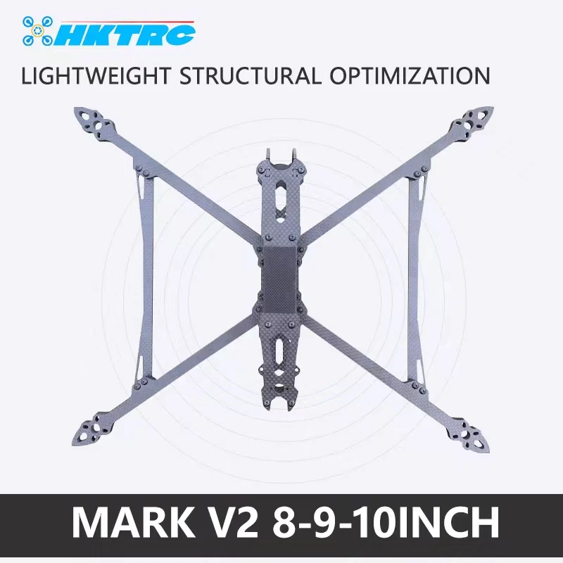 Mark4 V2 8/9/10 inch Frame 367mm/387mm/427mm Thickness 7.5mm 3K Full Fiber RC multi-rotors FPV SpeedyBee F405 V4 DIY Parts
Mark4 V2 8/9/10 inch Frame 367mm/387mm/427mm Thickness 7.5mm 3K Full Fiber RC multi-rotors FPV SpeedyBee F405 V4 DIY Parts