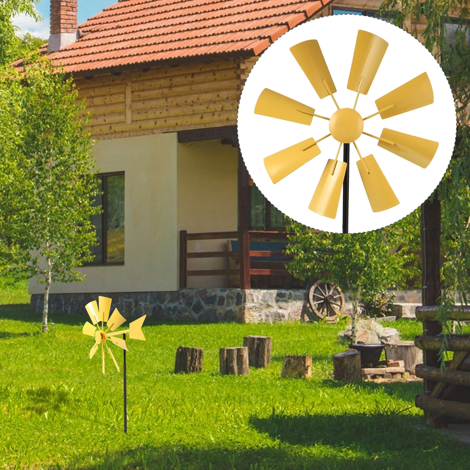 Outdoor Toys Rotating Windmill Yard Outdoors Christmas Yellow Colorful Decor Child
Outdoor Toys Rotating Windmill Yard Outdoors Christmas Yellow Colorful Decor Child