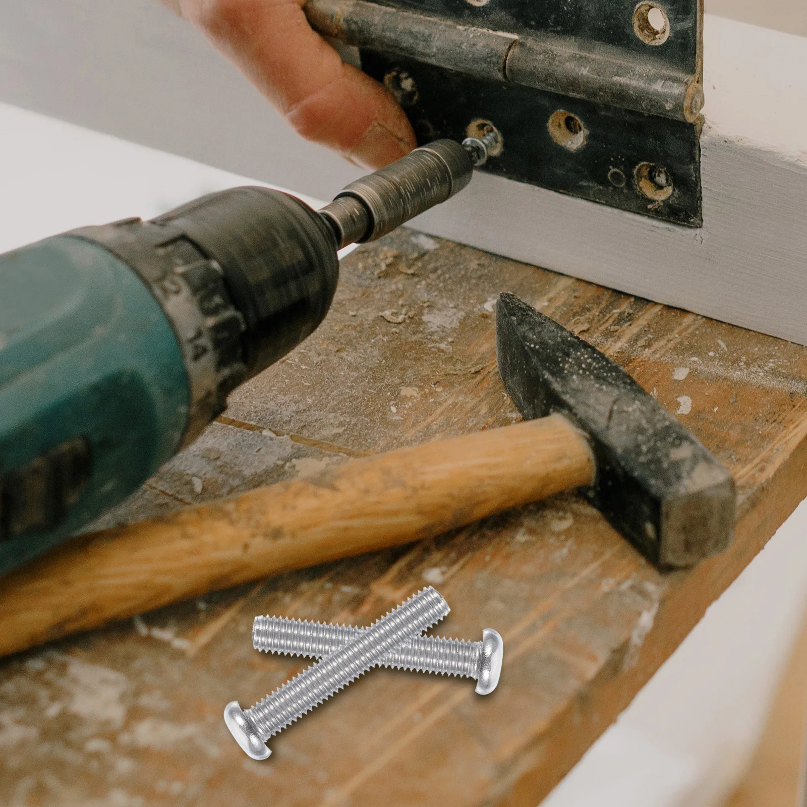 10Pcs Stainless Steel Screws M8x45mm Cross Recessed Pan Head Mounting Screws for Wall Plate Monitor Mounting Hardware
10Pcs Stainless Steel Screws M8x45mm Cross Recessed Pan Head Mounting Screws for Wall Plate Monitor Mounting Hardware