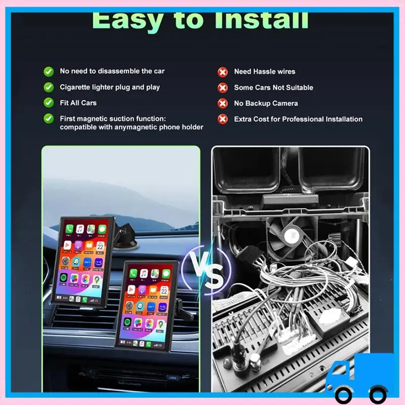 Lasting Wireless Carplay Screen For Car Portable Car Radio With Android Auto Car Multimedia Player Support Mirror Link Airplay
Lasting Wireless Carplay Screen For Car Portable Car Radio With Android Auto Car Multimedia Player Support Mirror Link Airplay