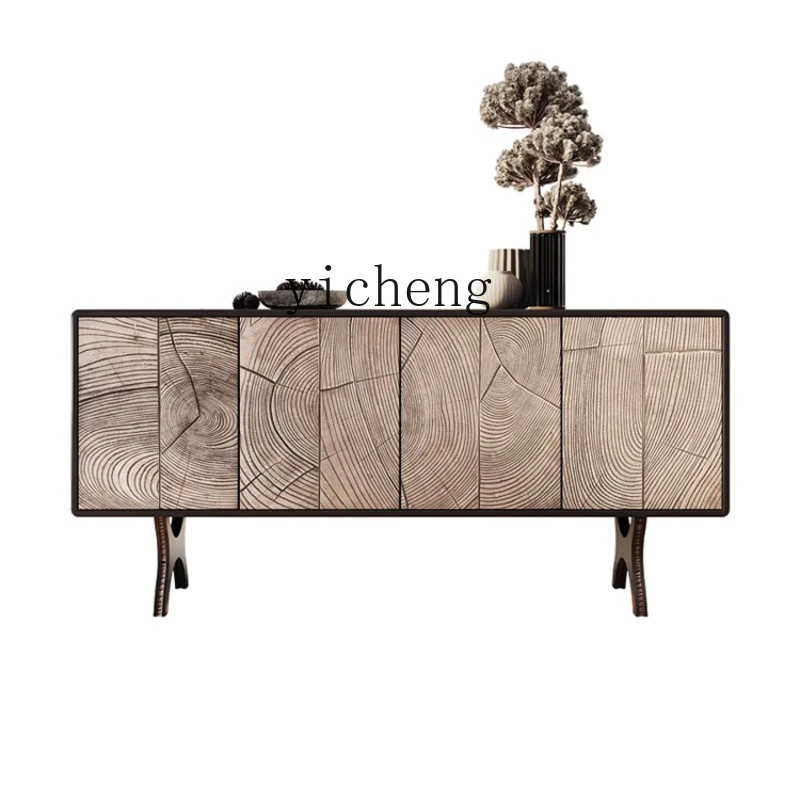 ZK Sideboard Cabinet Modern Minimalist Chinese Style Living Room Creative Solid Wood Decoration Home Entrance Cabinet
ZK Sideboard Cabinet Modern Minimalist Chinese Style Living Room Creative Solid Wood Decoration Home Entrance Cabinet