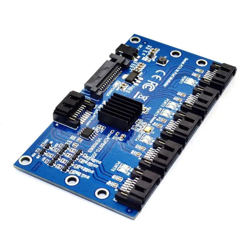 SATA hard drive adapter card 1 to 5 SATA port multiplier computer motherboard hard drive adapter card
SATA hard drive adapter card 1 to 5 SATA port multiplier computer motherboard hard drive adapter card